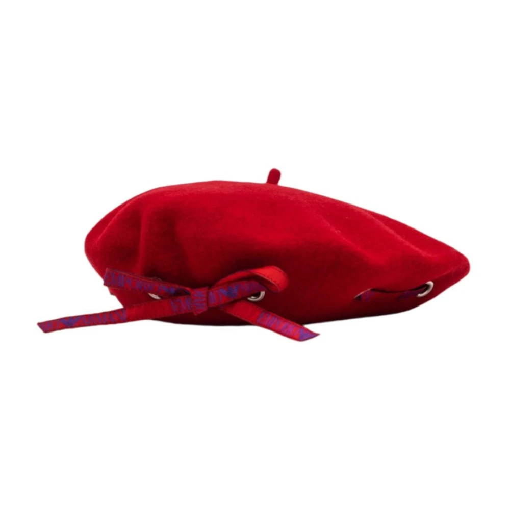 Emporio Armani Women's Red Hats & Beanies By
