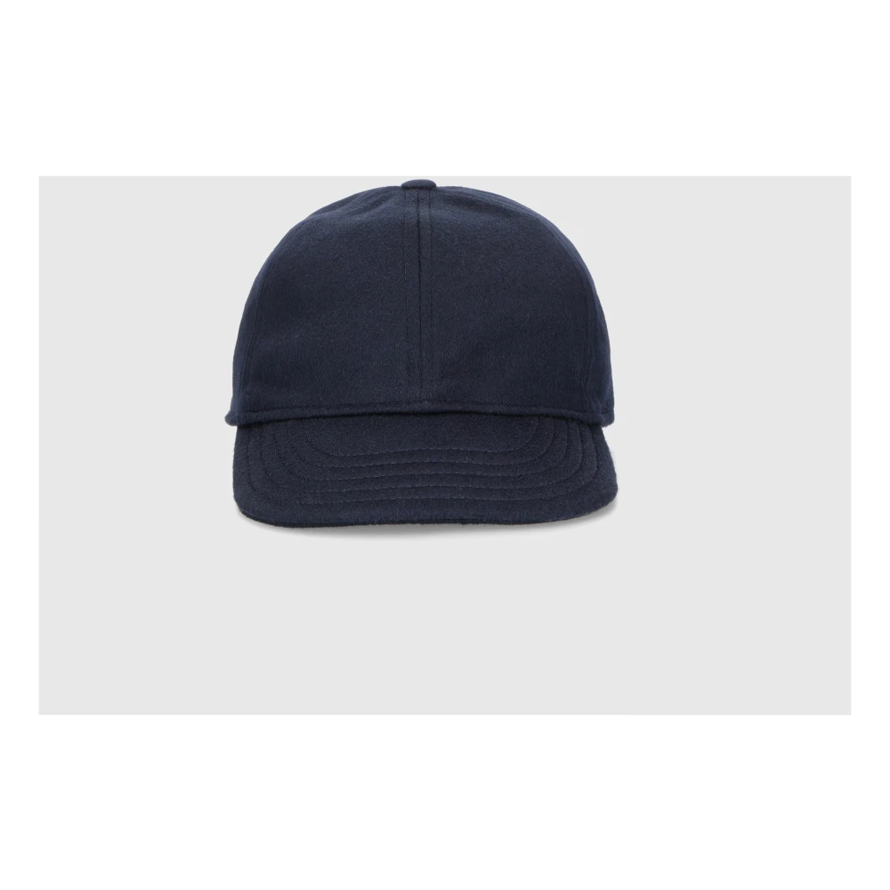 Borsalino Kasjmier Rock Baseball Cap Blue Unisex
