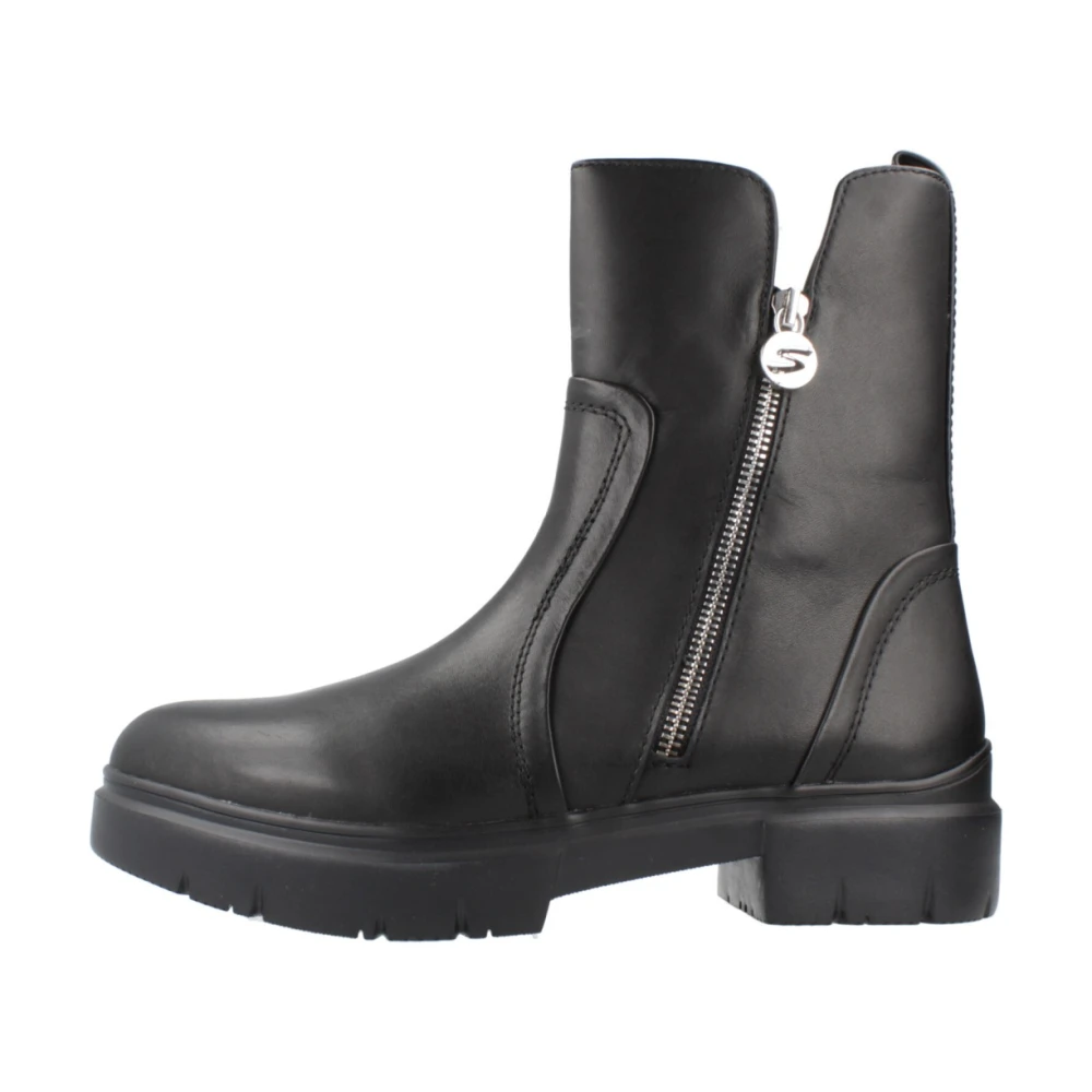 Stonefly Donna Nero - Phoebe 35 Zip Lth - Shoes - 37 Eu