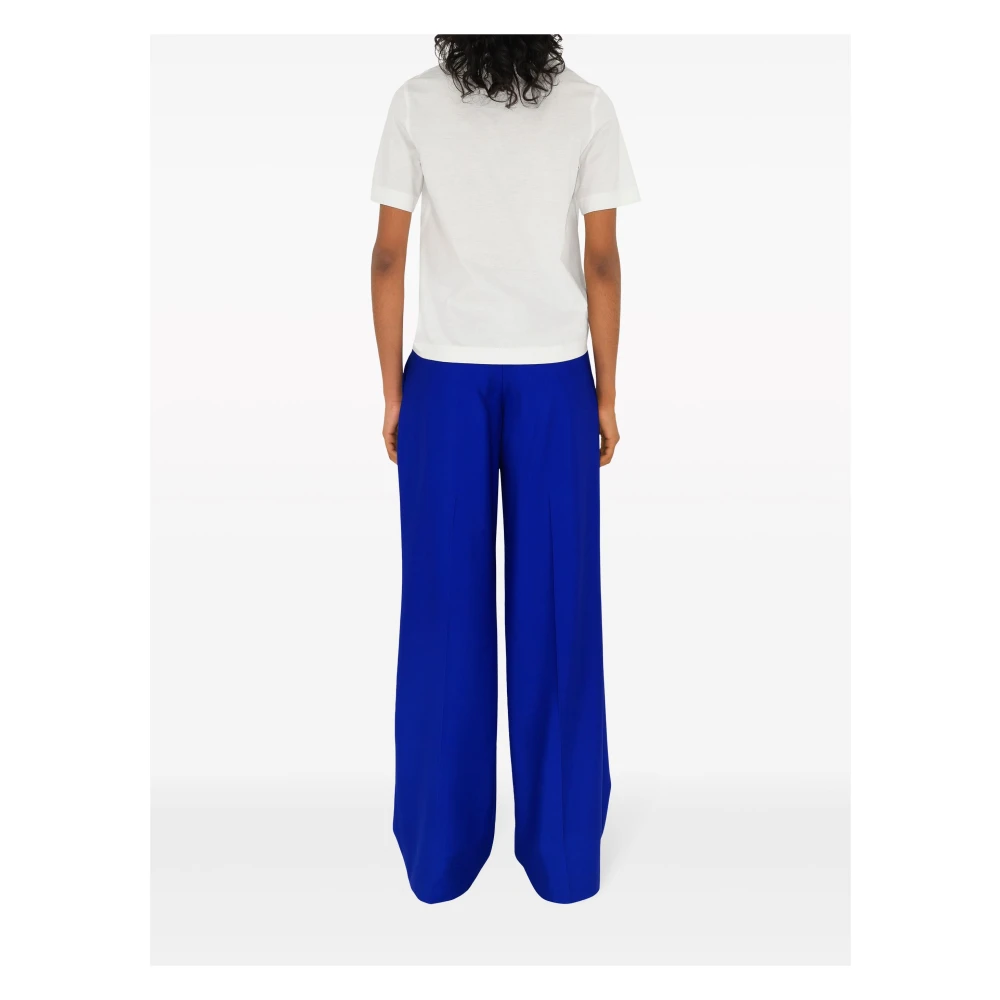 Burberry Witte T-shirts en Polos met Equestrian Knight Design White Dames