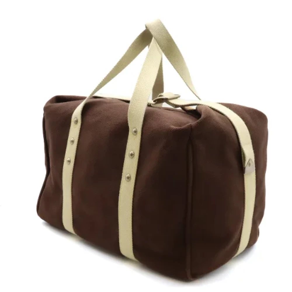Louis Vuitton Vintage Pre-owned Canvas travel-bags Brown Dames