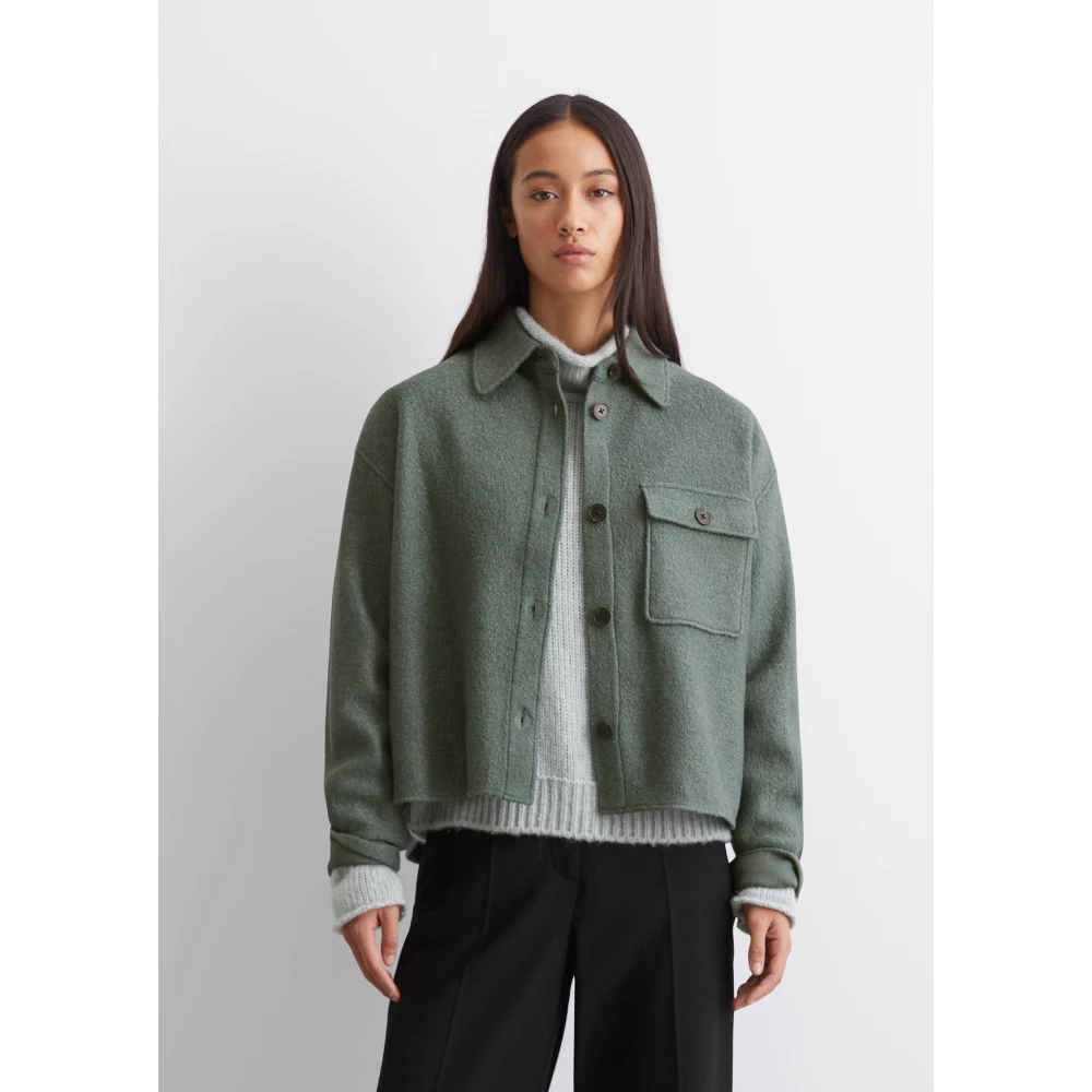 Marc O'Polo Overshirt relaxed Gray Dames