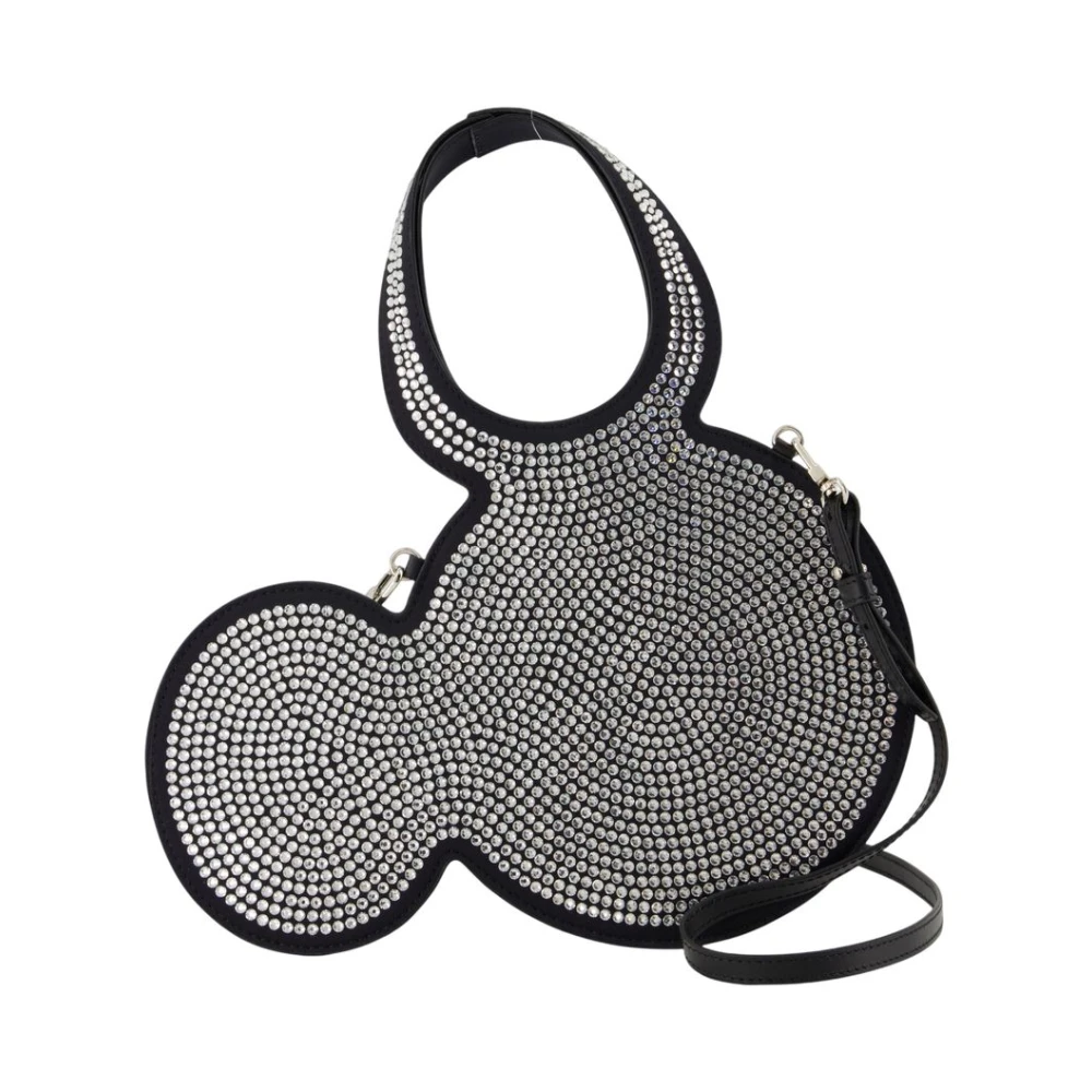 Coperni Women's Black Mickey Mini Shoulder Bag - Satin - Handbags - One Size - Bags
