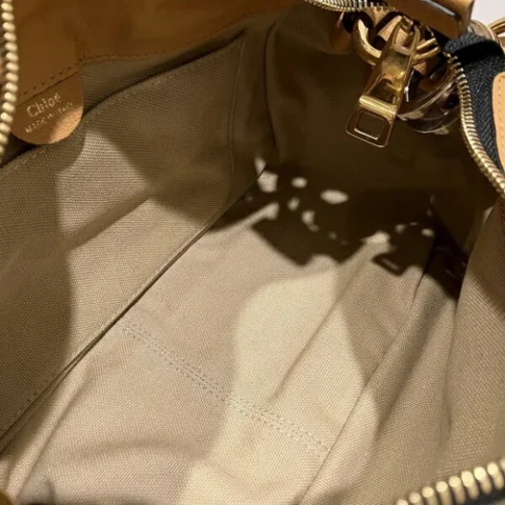 Chloé Pre-owned Fabric handbags Brown Dames