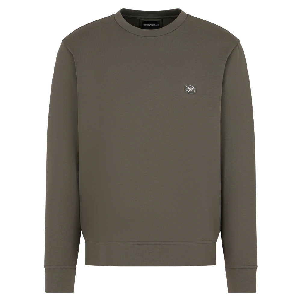 Emporio Armani Groene Sweaters voor Mannen Green Heren