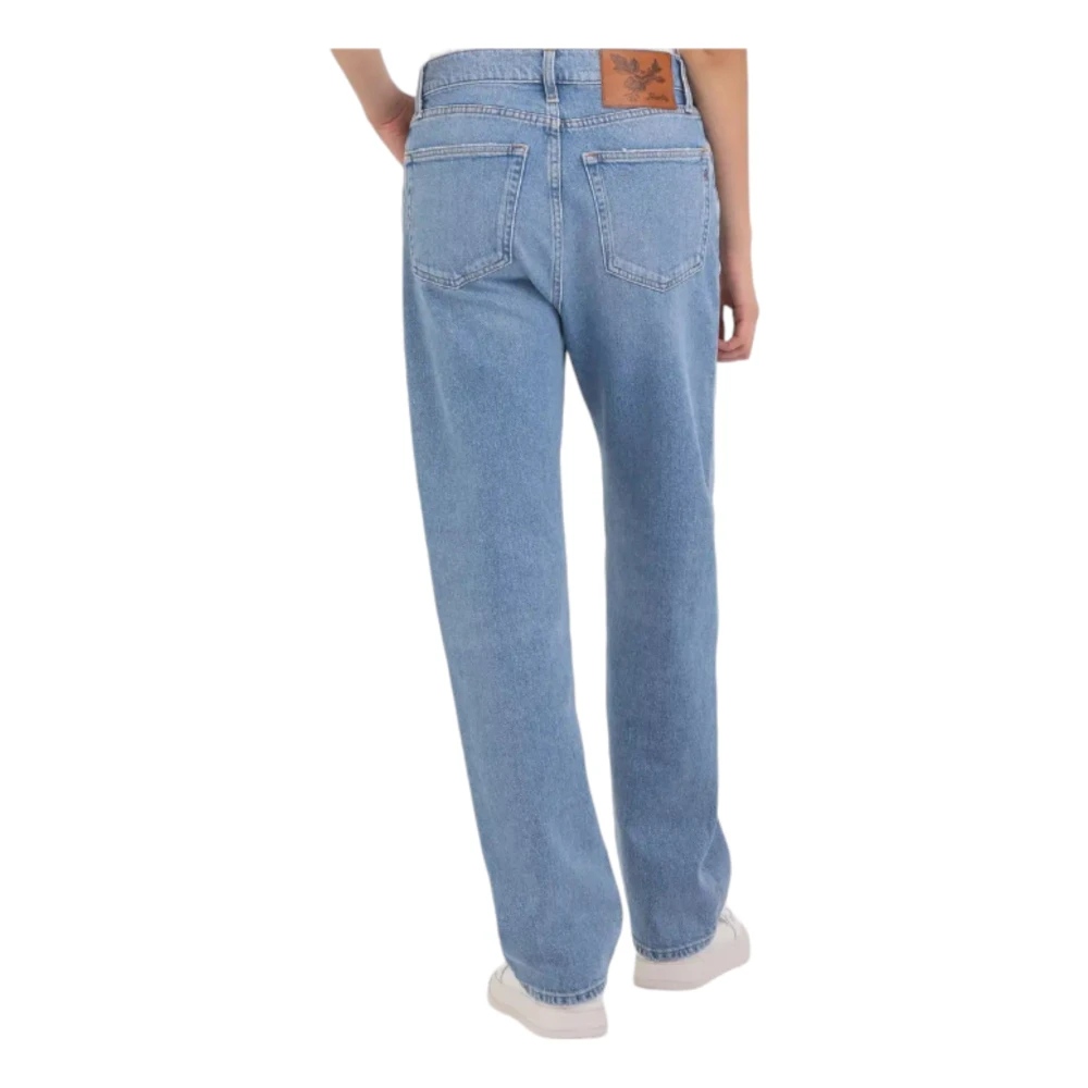 Replay Jaylie Wide Leg Jeans Blue Dames