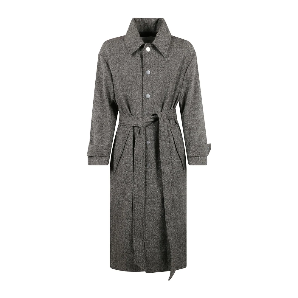 Coats > Belted Coats - - Ami Paris - Modalova
