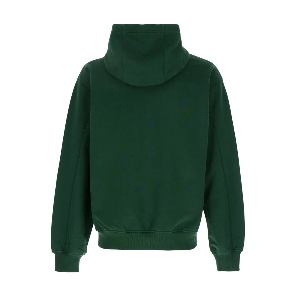 Casablanca Groene hoodie met trekkoord capuchon Green Heren