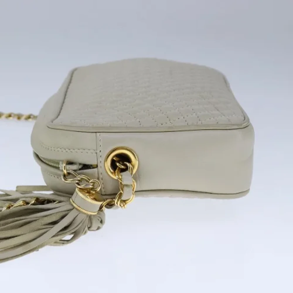 Bally Pre-owned Leather shoulder-bags Beige Dames