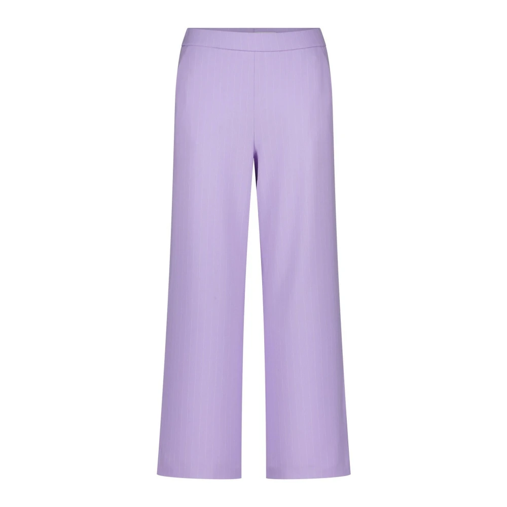RAFFAELLO ROSSI Gestreepte Palina 6 8-Lengte Broek Purple Dames
