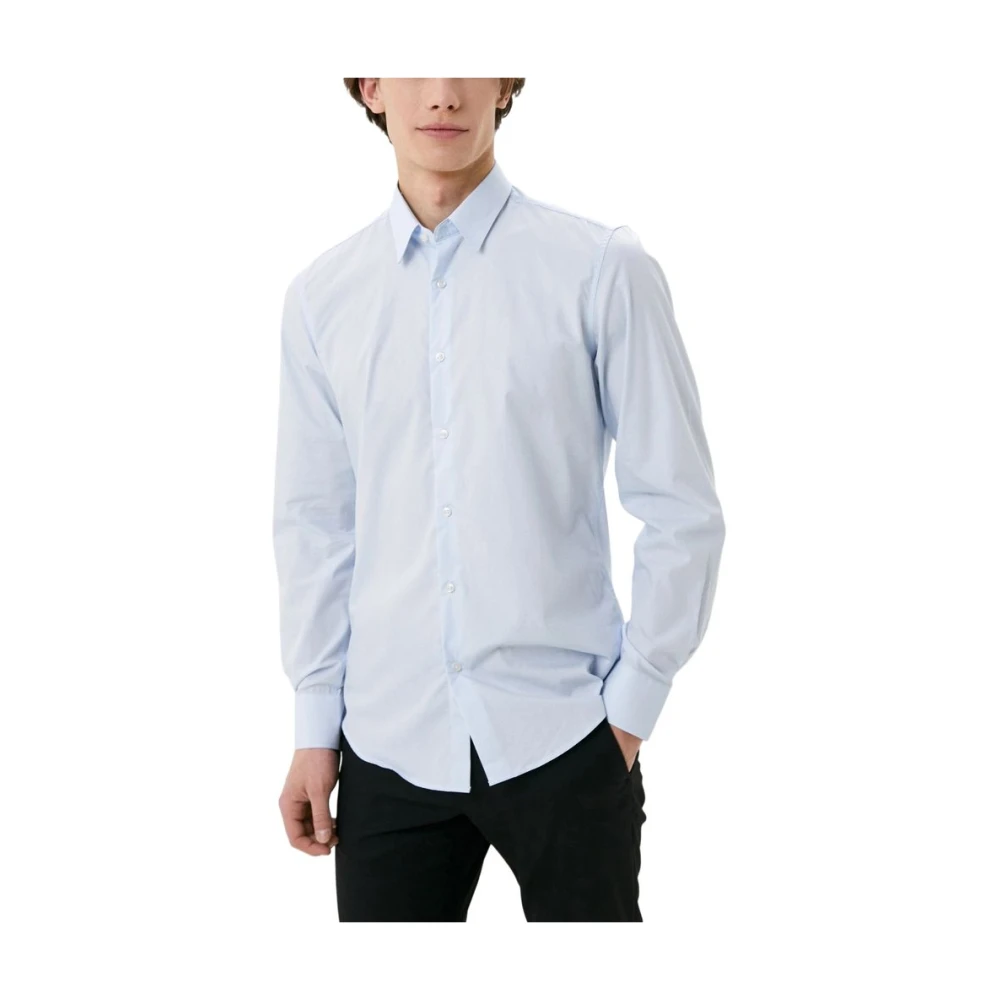 Antony Morato Blue Cotton Dress Shirt - XL (52 EU) - Image 3