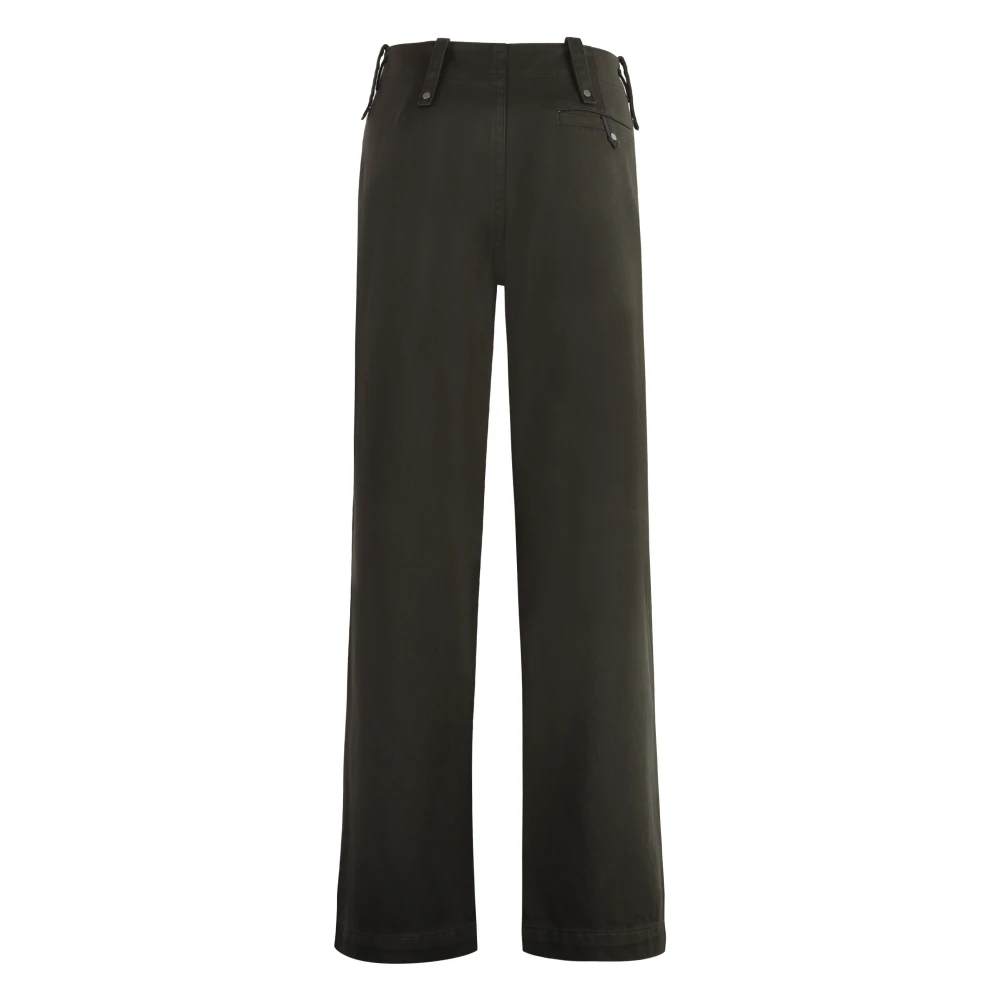 Burberry Katoenen Broek met Zakken Brown Heren