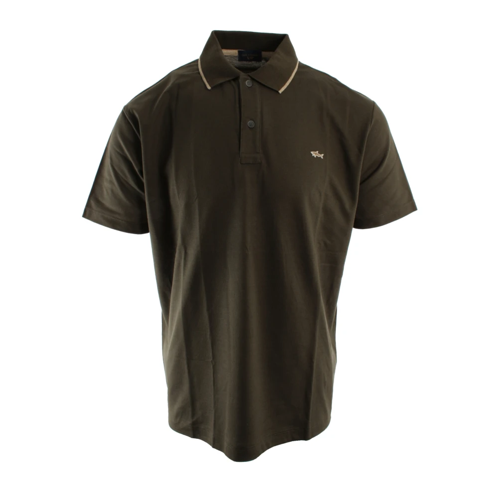 Paul & Shark Brown Xsoft Polo - Male - Polo Shirts - M - Tops