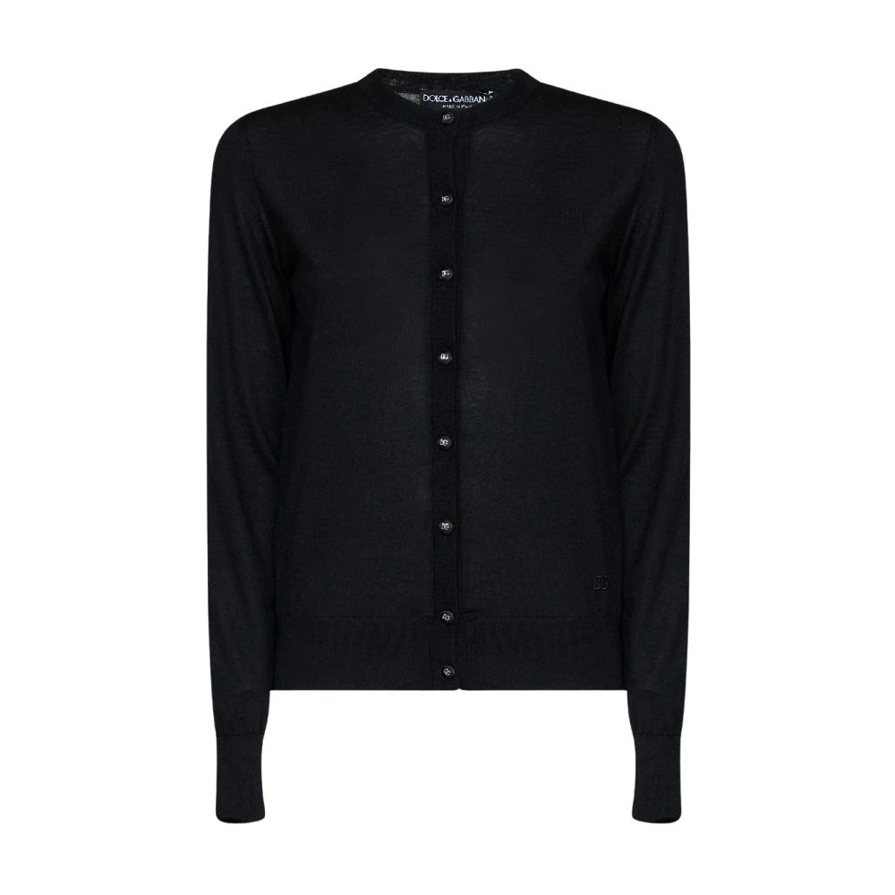 Dolce & Gabbana , Damen, Strickwaren, Schwarzk, M