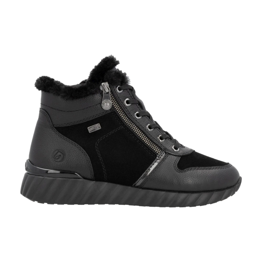 Remonte Women's Black Lace-Up Boots, 5 Uk, Closed Ankle Boots