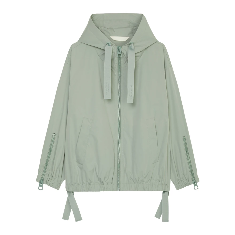 Marc O'Polo Blouson jack met capuchon Green Dames