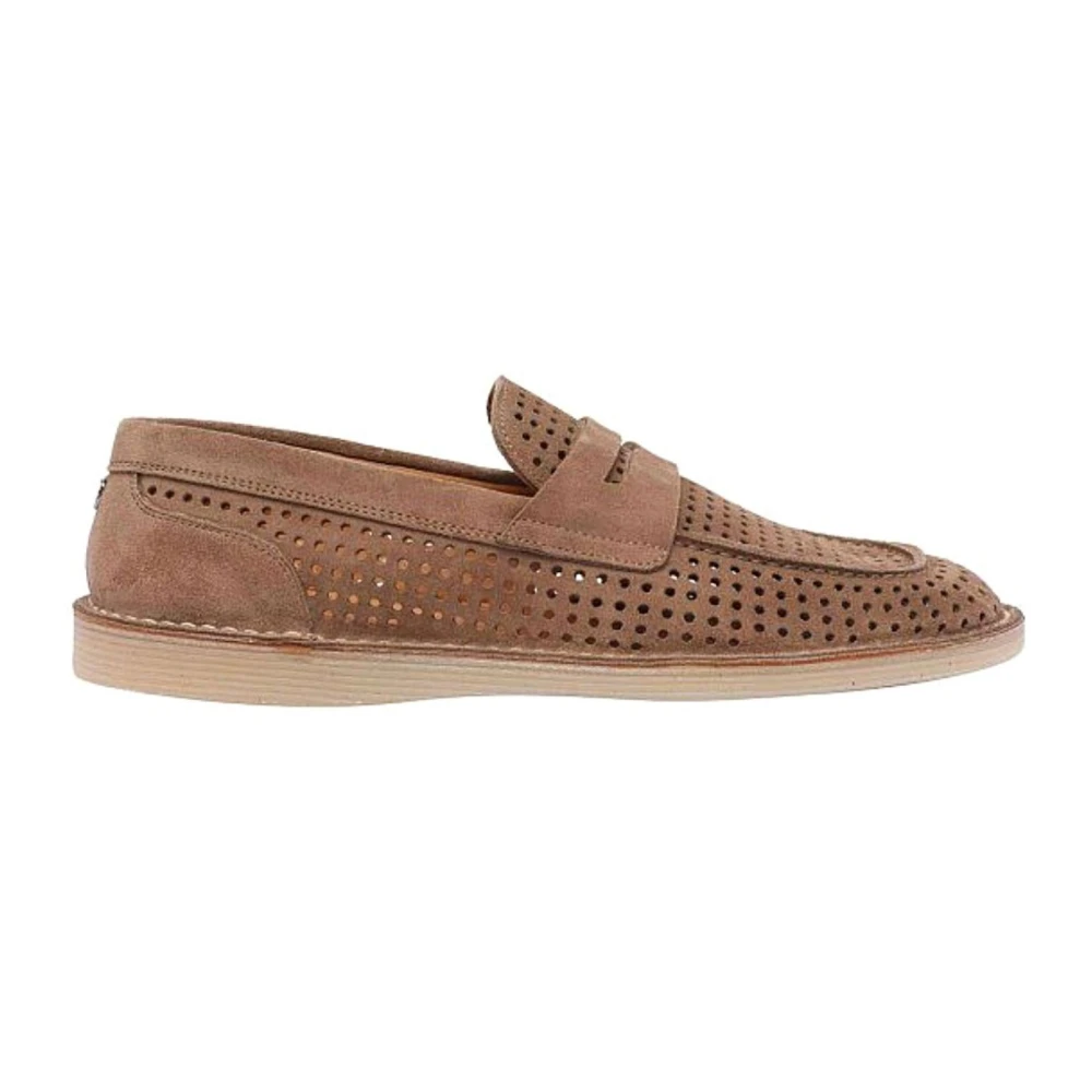Dolce & Gabbana Brown Loafers, Male, 7 Uk, Mocassino