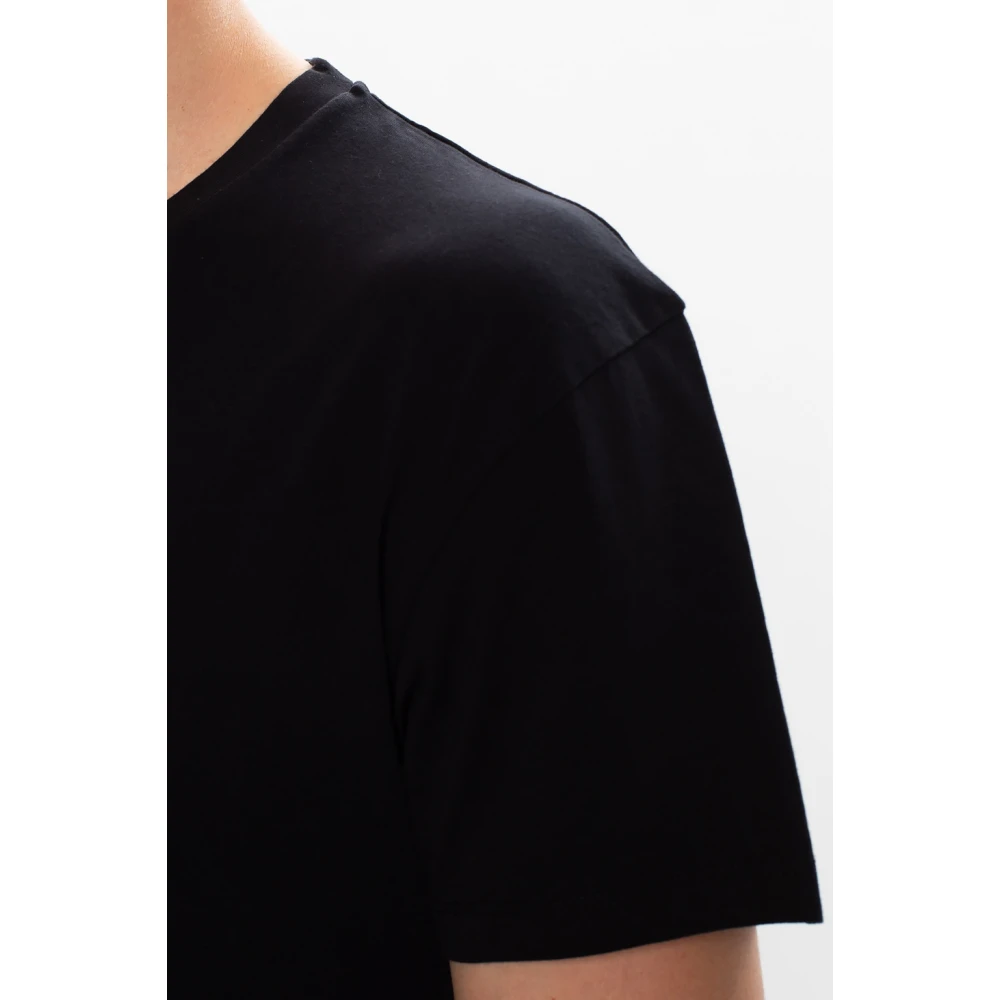 Samsøe Crewneck T-shirt Black Heren