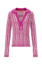fuchsia-logo-motif-sweater