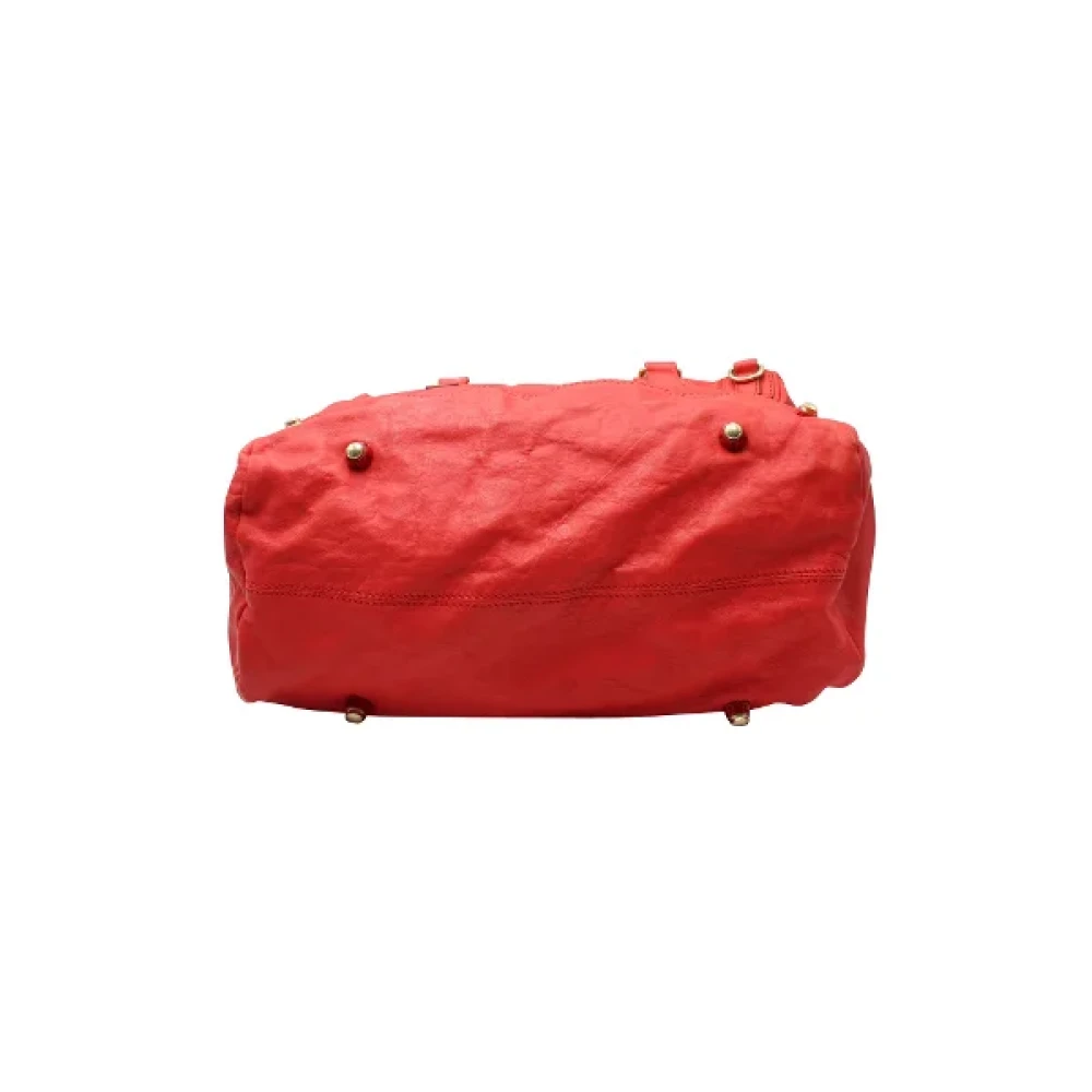 Givenchy Pre-owned Leather handbags Red Dames