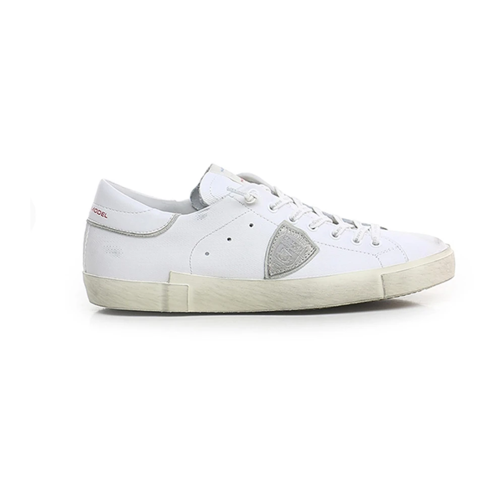 Philippe Model Men's White Sneakers, 11 Uk, Trainers