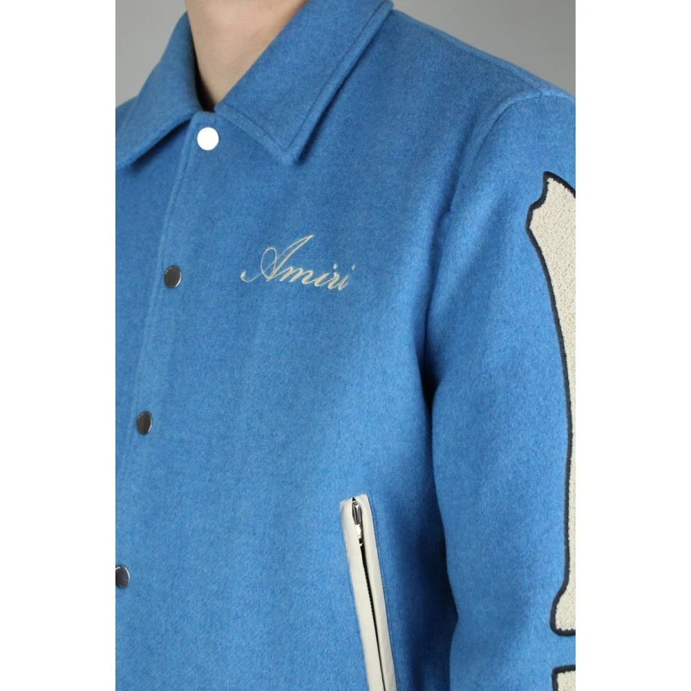 Amiri Varsity Blue Bones Jack Blue Heren