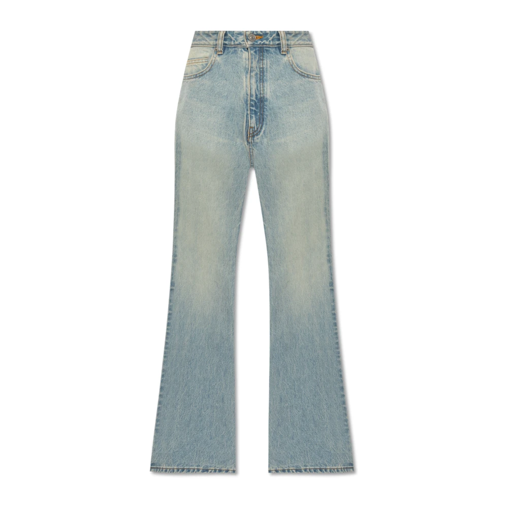 Balenciaga Flared Jeans Blue Dames