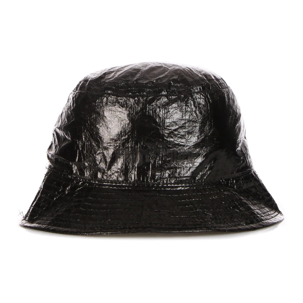 Kangol Zwarte Metalen Emmerhoed Waterafstotend Black Heren