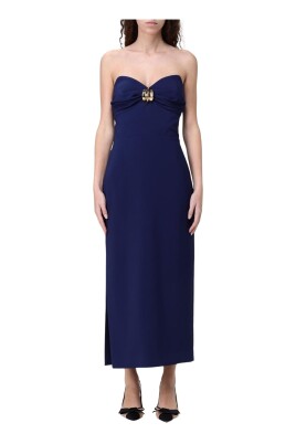 sort-strapless-midi-kjole-med-sideslidse