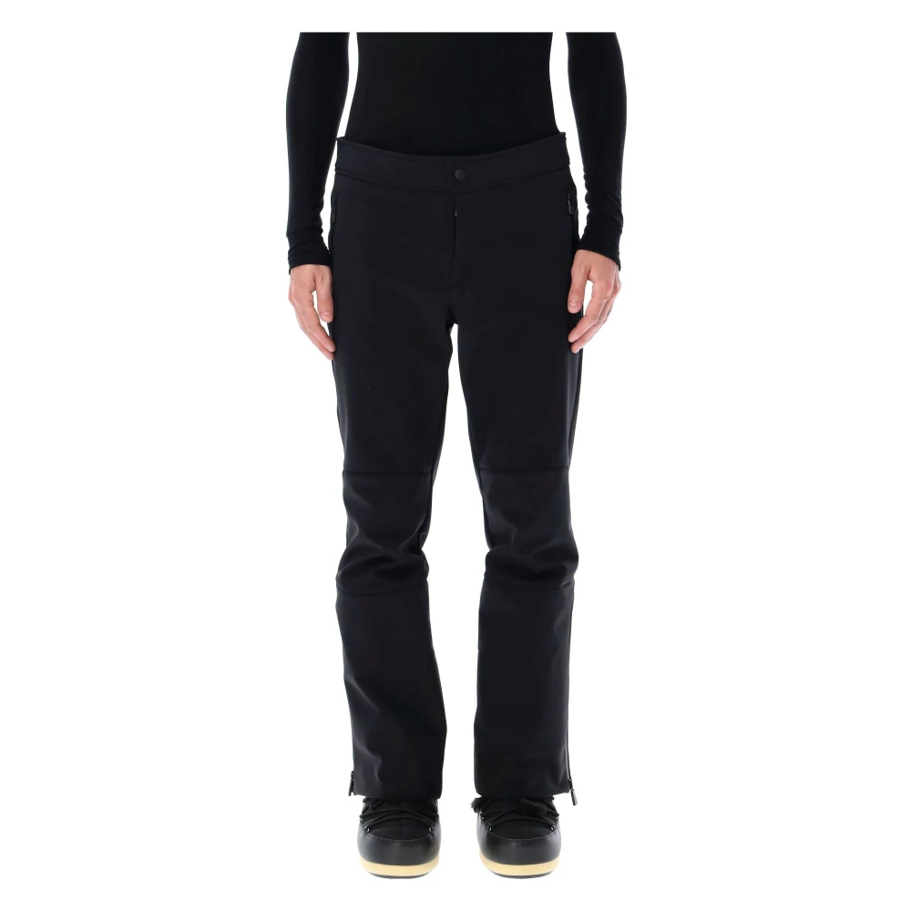 Moncler Zwarte Skiwear Aw24 Ski Broek Black Heren