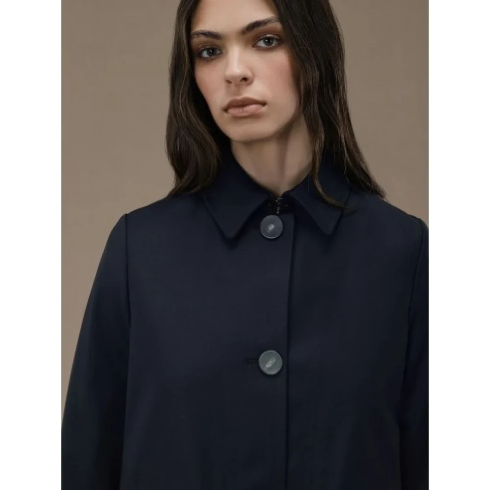 RRD Klassieke Terzilio Thermo Jas Blauw Zwart Blue Dames