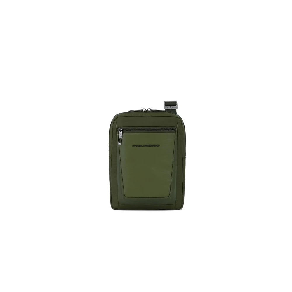 Piquadro Mannelijk Groente Tassen Heren, Groen, One Size, Cross Body Bags