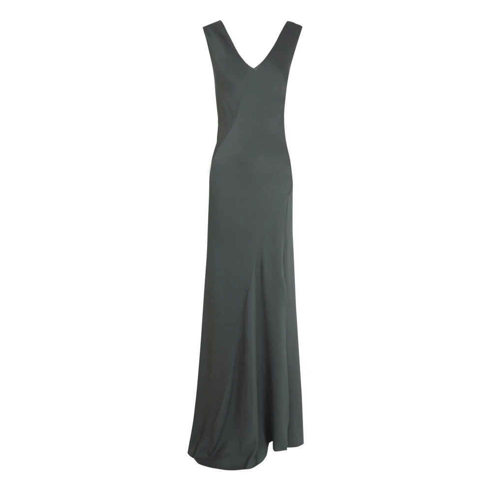 Cortana Women's Green Gowns, 2XS, Kara, Ocean Silk Dress