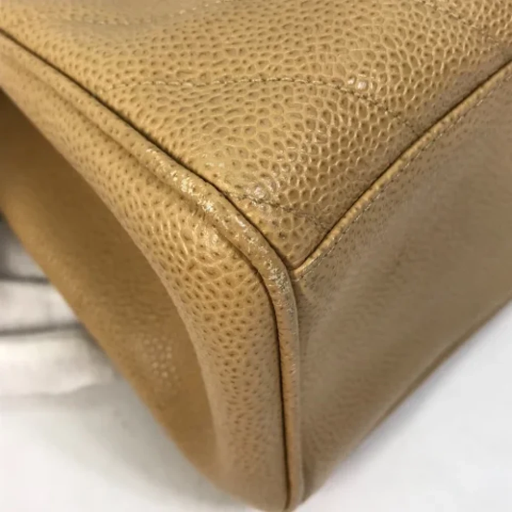 Chanel Vintage Pre-owned Leather chanel-bags Brown Dames