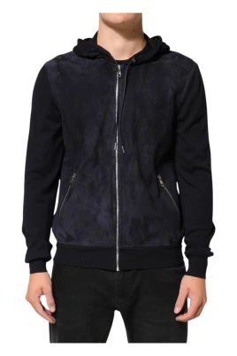 Full Zip Hooded Blouson Jacket