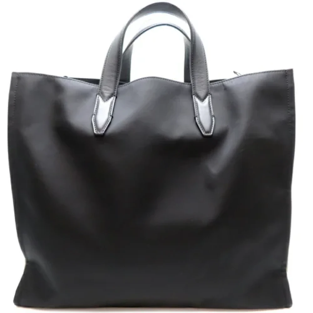 Fendi Vintage Pre-owned Leather totes Black Dames