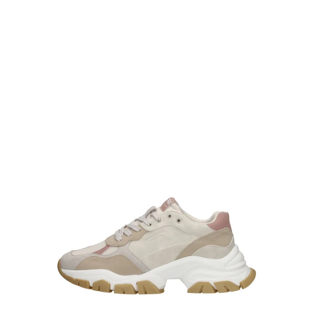 Björn Borg R2600 PAS W Sneakers Laag Dames Schoenen Beige