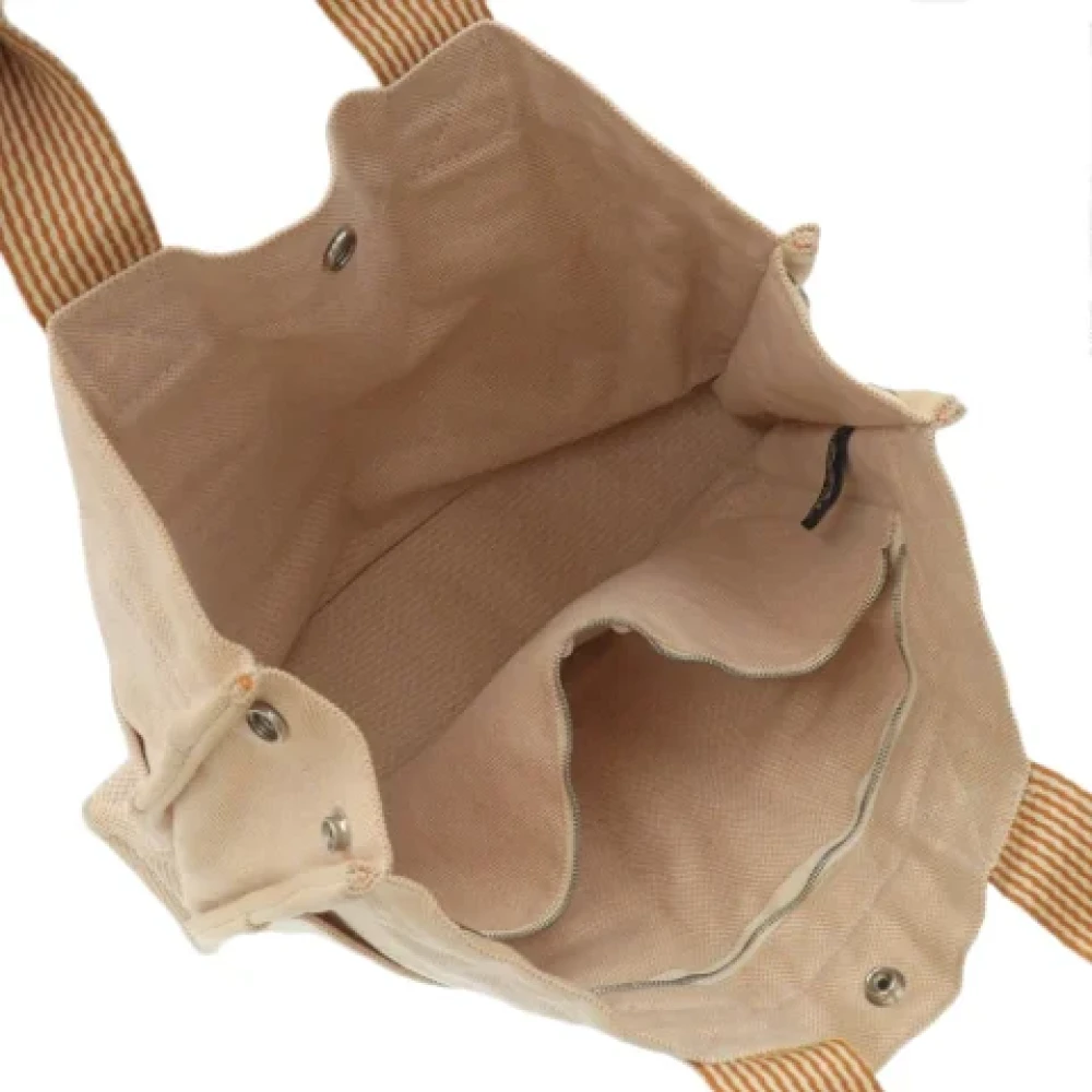 Hermès Vintage Pre-owned Canvas totes Beige Dames