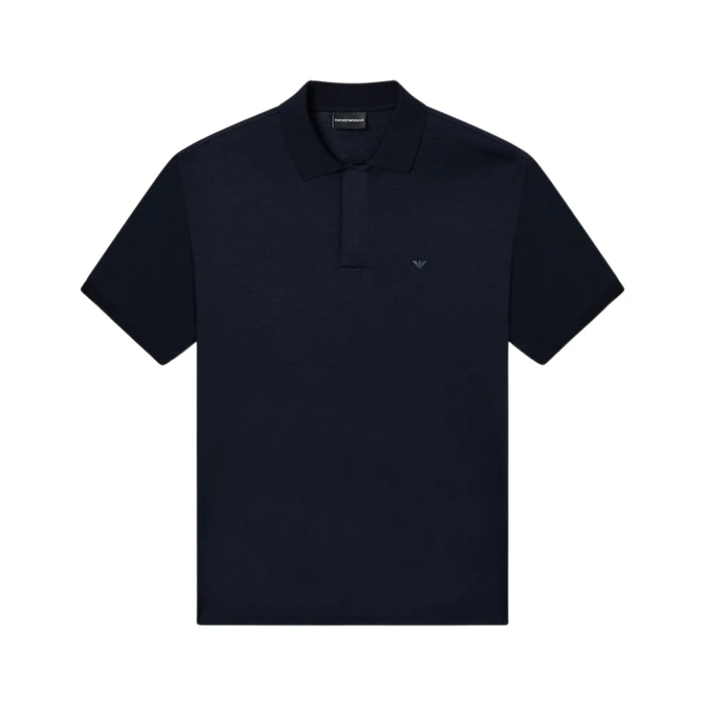 Emporio Armani Herren Blau Oberteile, Xlgröße: