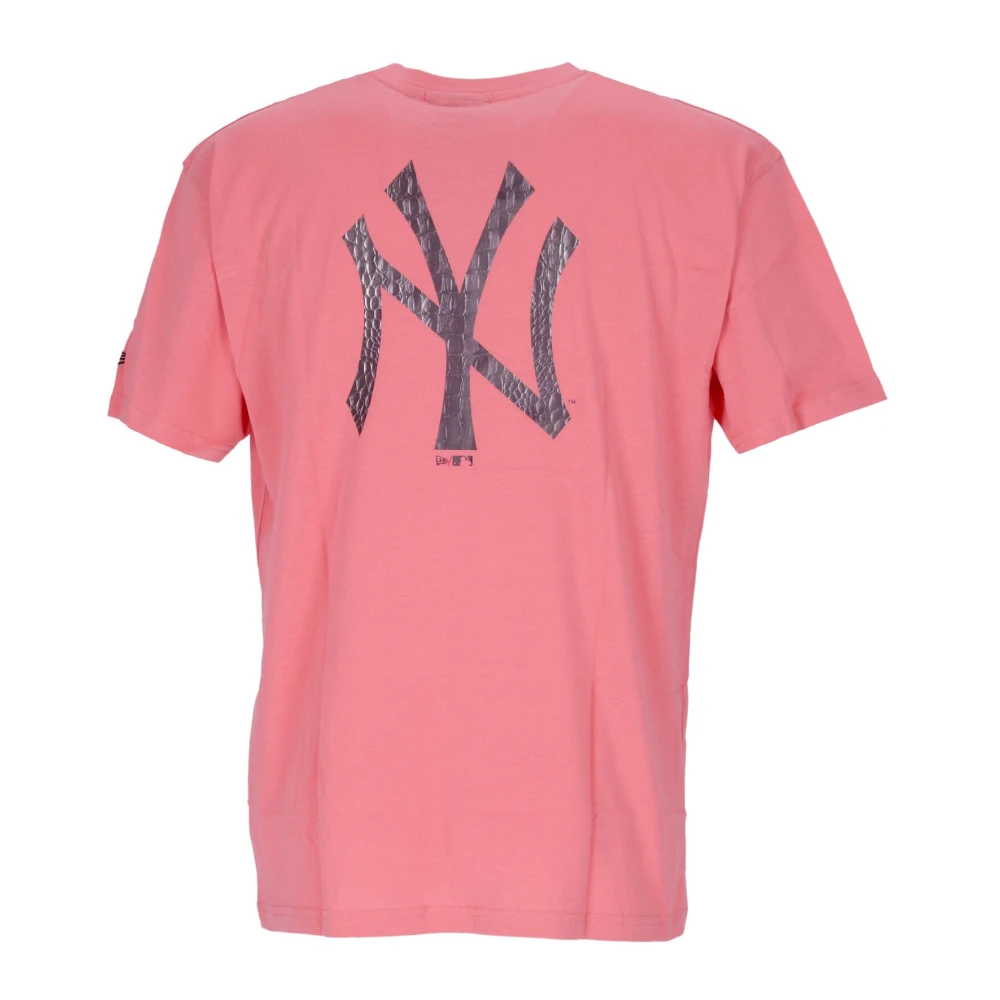 new era MLB Achterlichaam Infill Print Tee Pink Heren