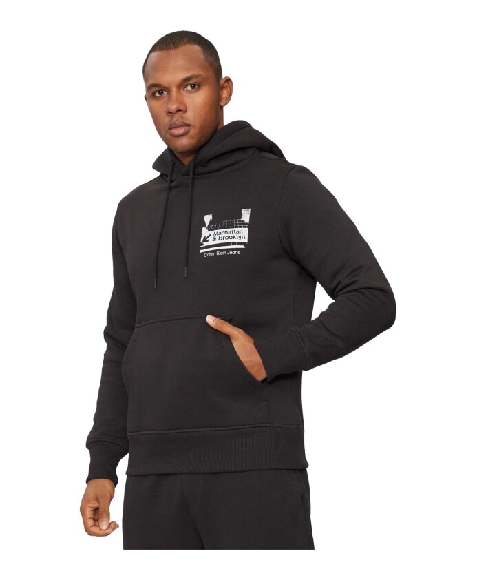 sweat-a-capuche-imprime-logo