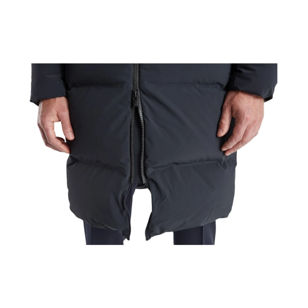 UBR Ultra Warme Zwarte Parka Jas Black Heren