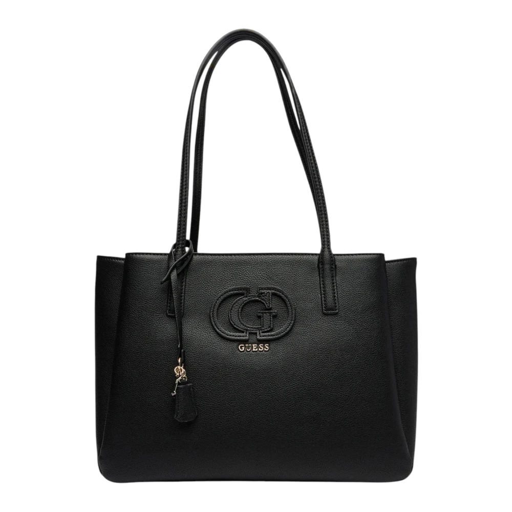 Guess Women's Black Shopping Bags, One Size, Isola Multi Competote
