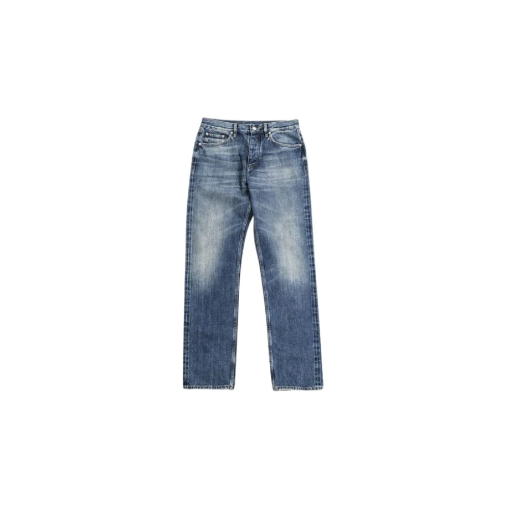 Burberry Japanse Denim Straight Fit Jeans Blue Heren