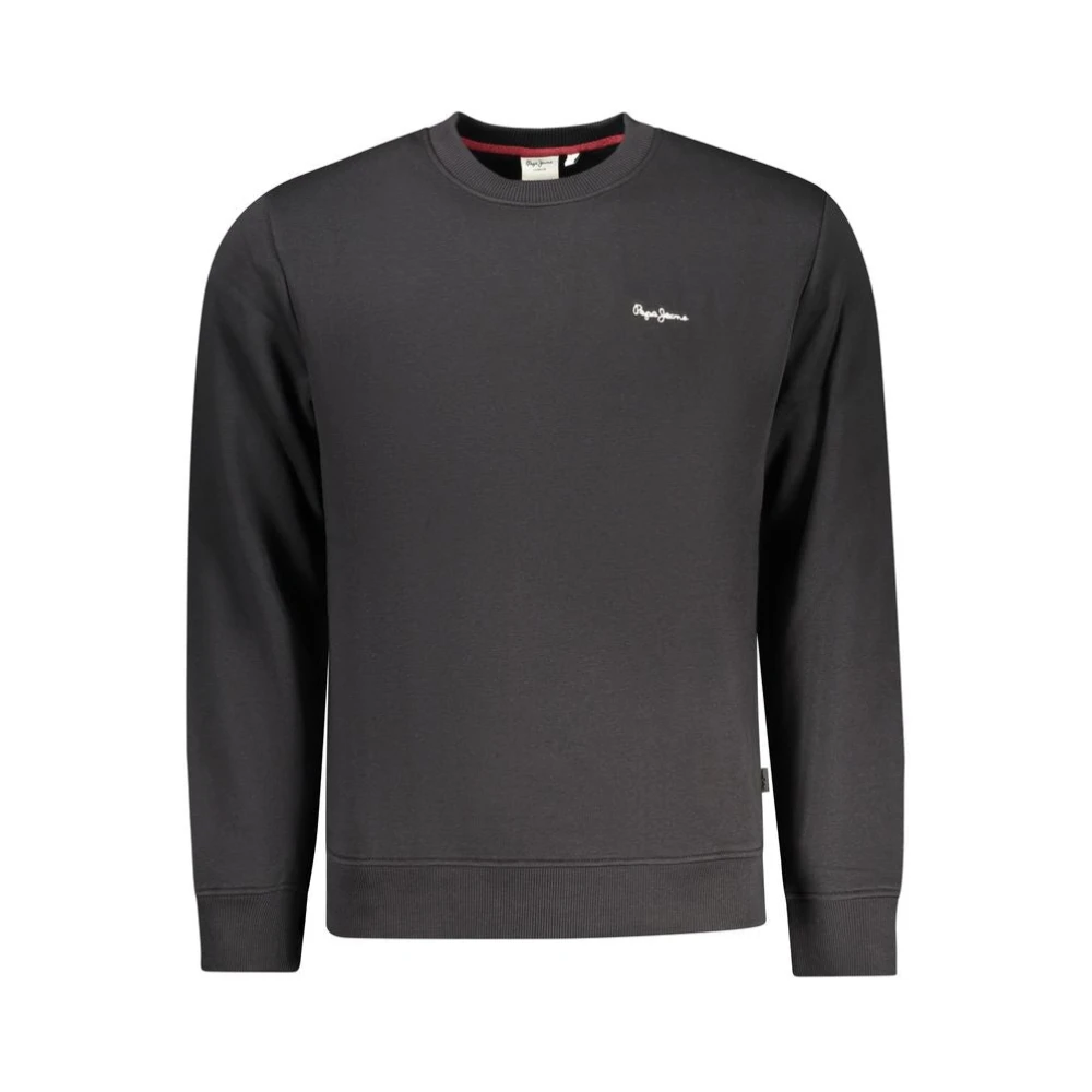 Pepe Jeans Men's Black Sweatshirts, 2XL, Sweatshirt
