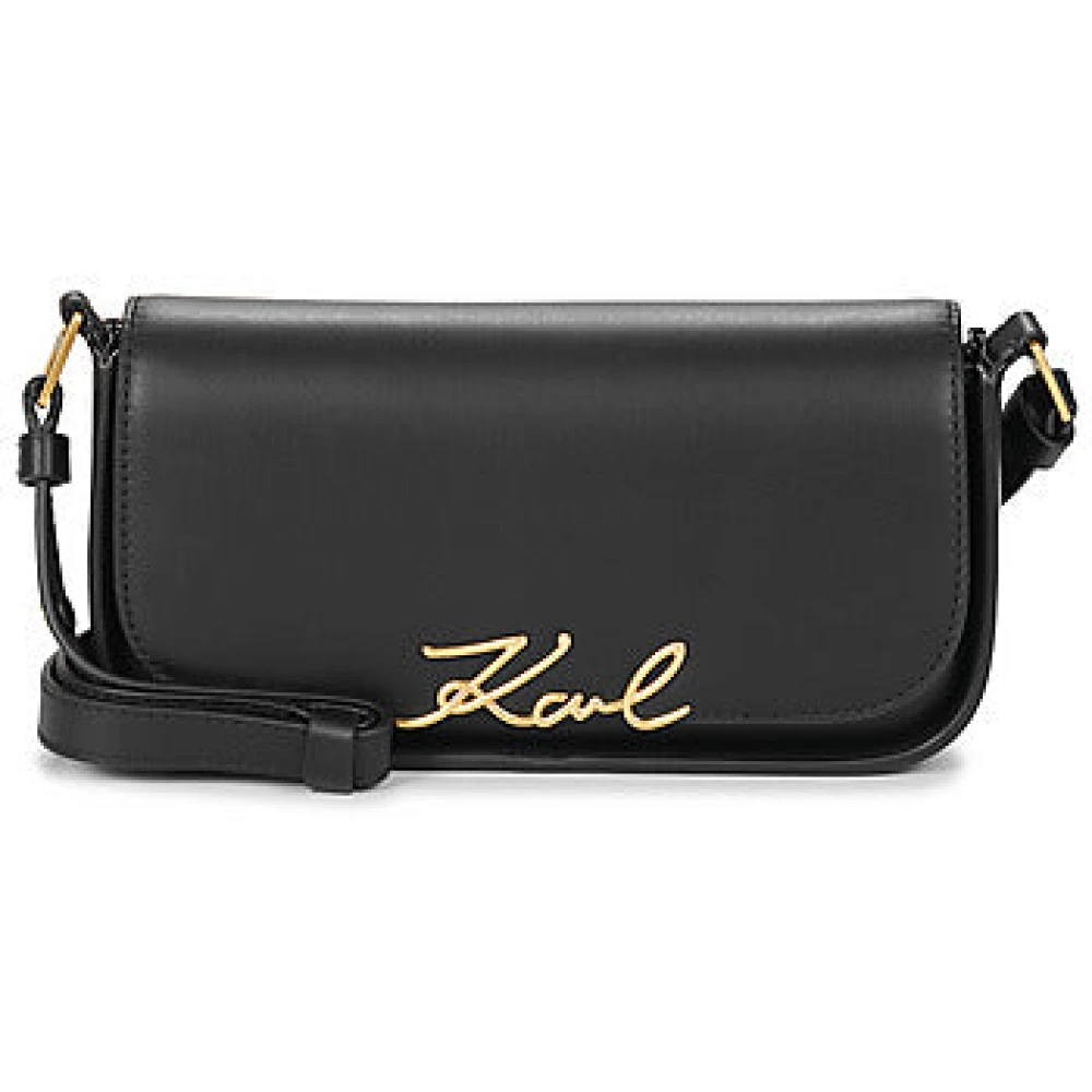 Karl Lagerfeld Schoudertas vrouwen K Signature CB Zwart Black Dames