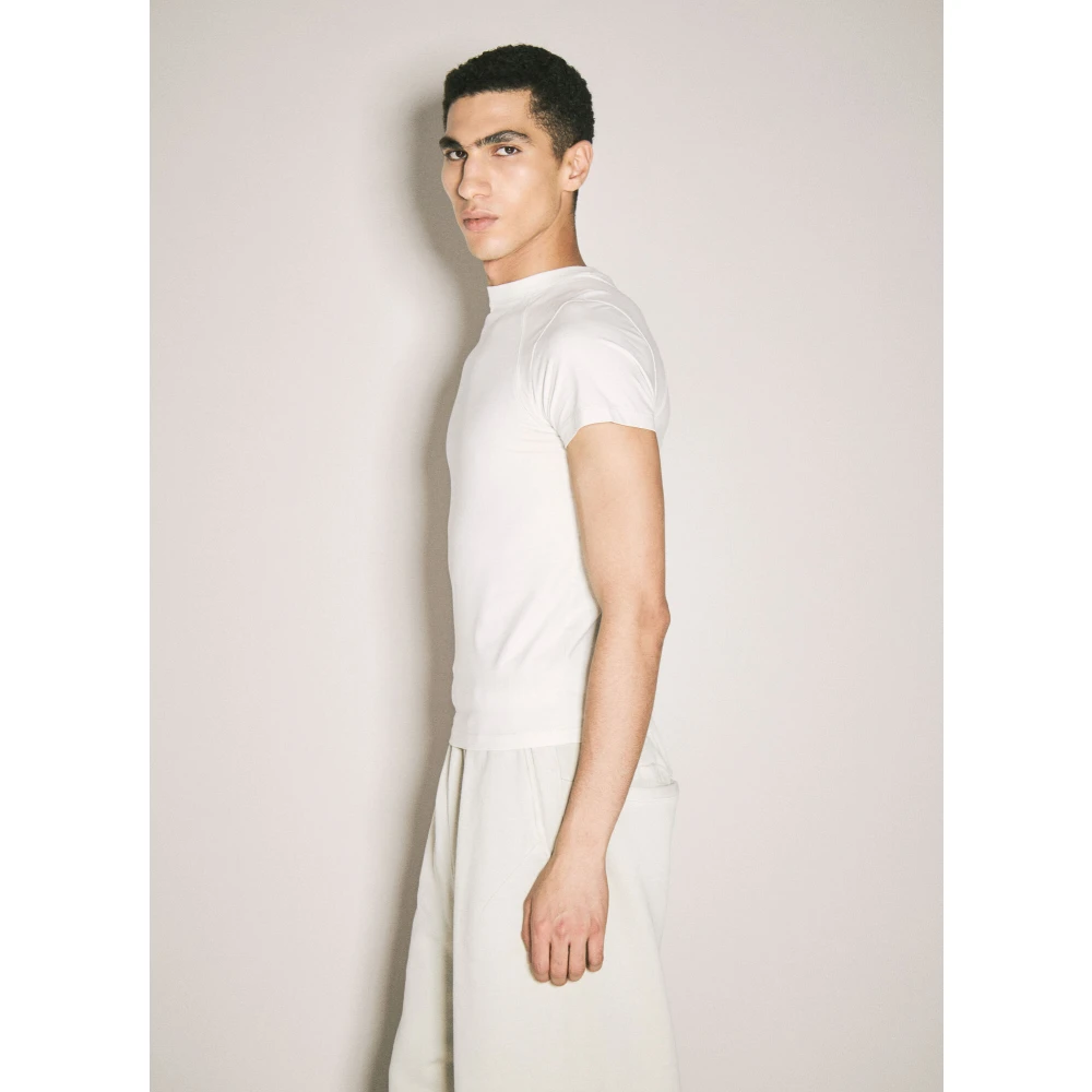 Entire Studios Stretch Cotton Mini T-Shirt White Heren