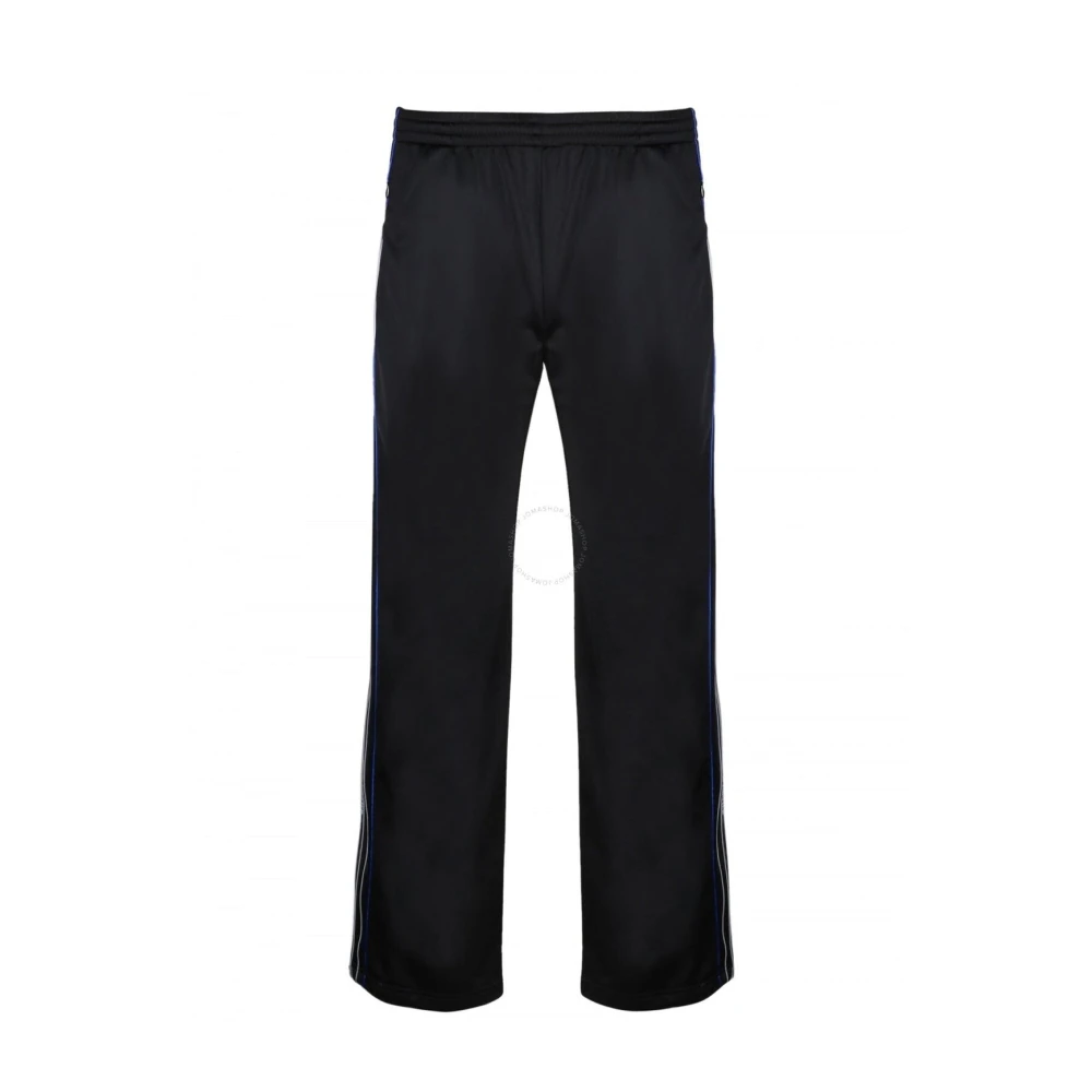 Balenciaga Logo joggingbroek met zijstrepen Black Heren