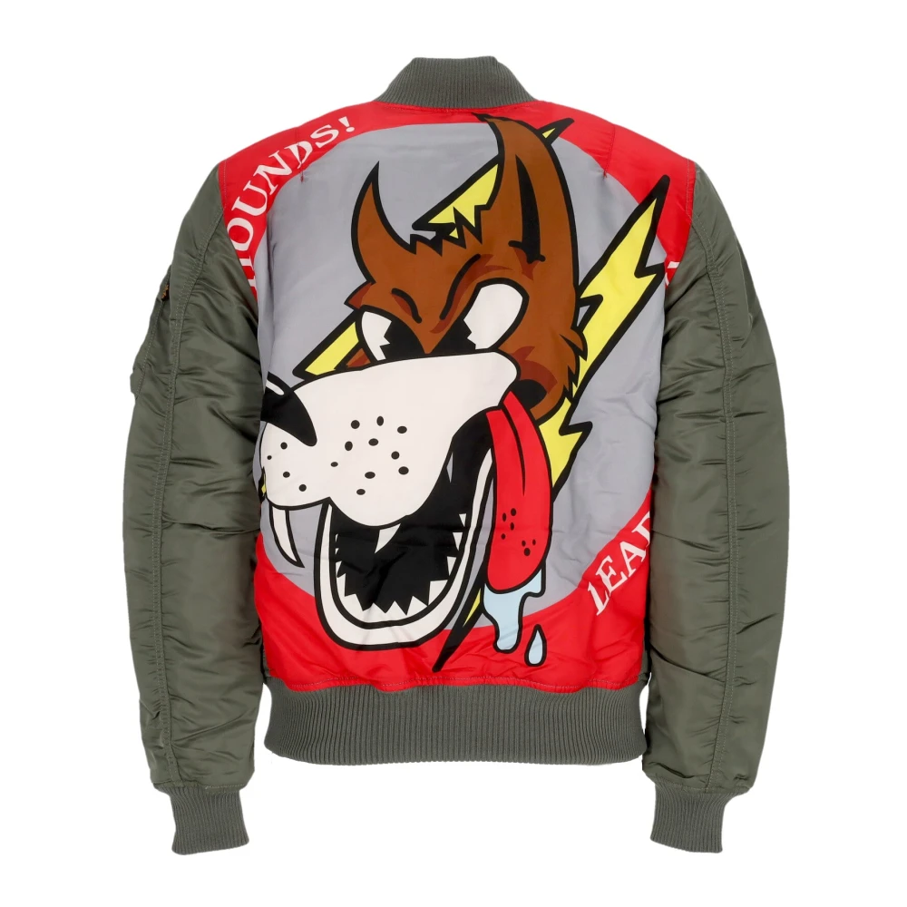 alpha industries Vintage Green Reversible Bomber Jacket Green Heren