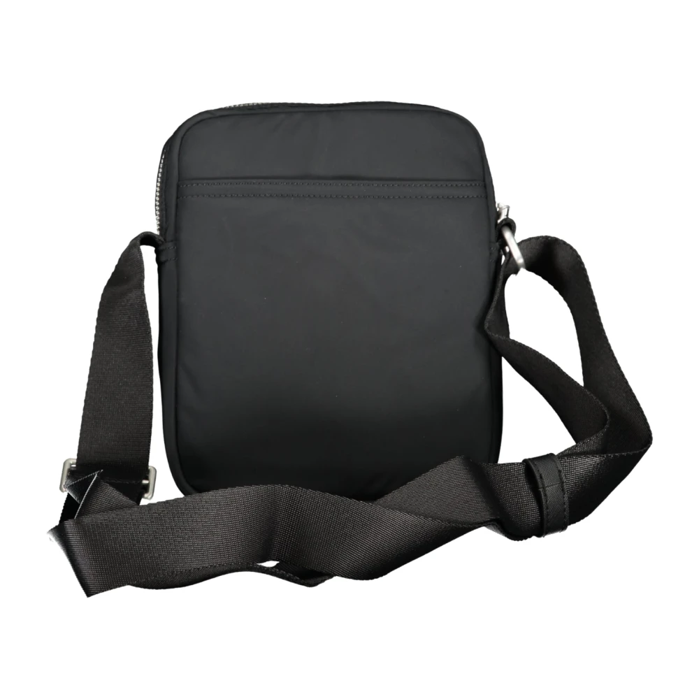Tommy Hilfiger Verstelbare Schoudertas Zwart Polyester Black Heren